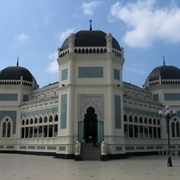Masjid Raya Mosque Tanjung Pinang Indonesia