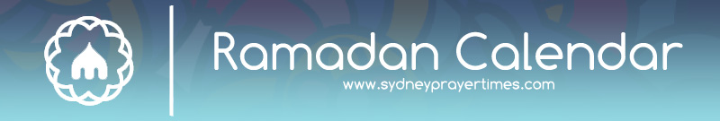 sydney ramadan calendar